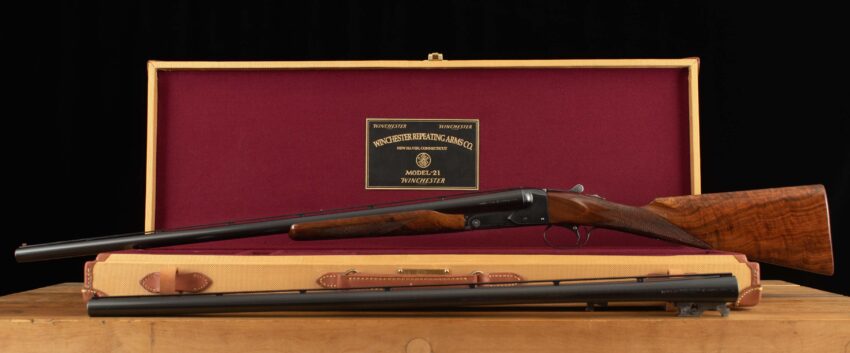 Winchester Model 21 - CODY LETTER, 2 BARRELS, PROVENANCE