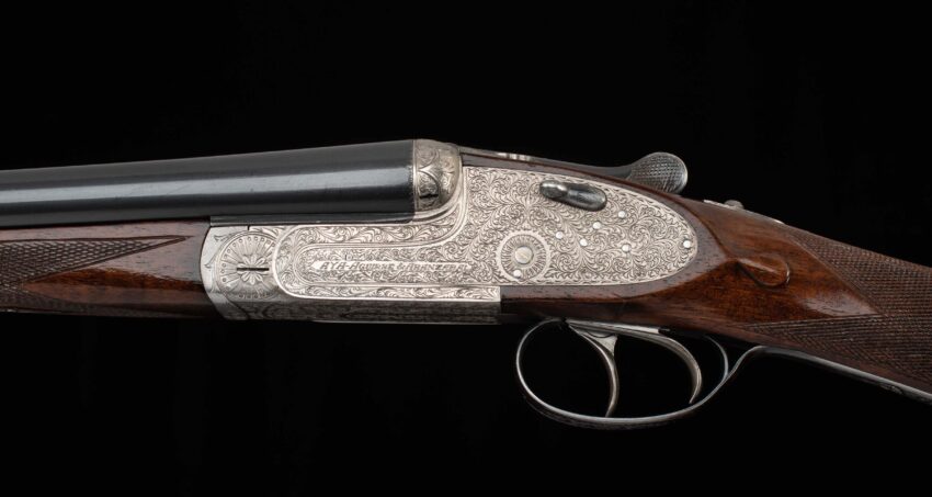 AyA No. 2 20 Ga - 98%, SIDELOCK, ENGLISH GRIP, 27”