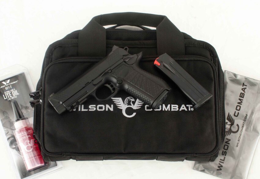 Wilson Combat SFX9, 9mm - VFI SERIES, BLK, 4”, LIGHTRAIL