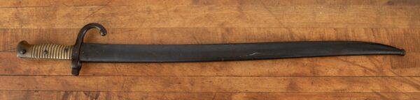 M1866 Yataghan Sword Bayonet - c1866, SCABBARD, CHASSEPOT, GRAS, FRANCE