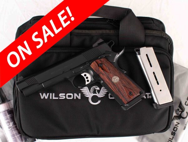 Wilson Combat .45ACP - TACTICAL ELITE, BLACK, CA APPROVED