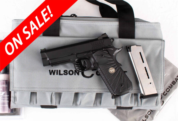 Wilson Combat .45ACP – X-TAC ELITE PROFESSIONAL, BLACK, MAGWELL, LIGHTRAIL
