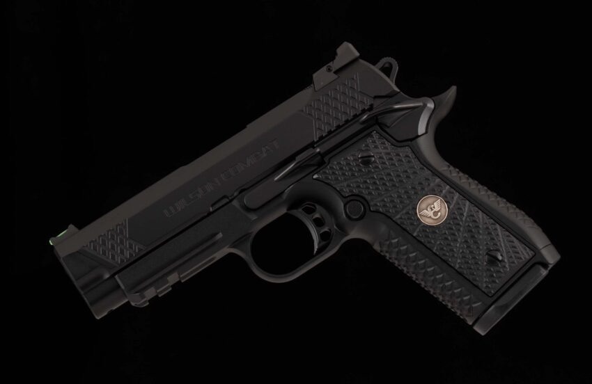 Wilson Combat EDC X9 2.0, 9mm - BLACK, 15RDS, 4”, LIGHTRAIL, AMBI SAFETY