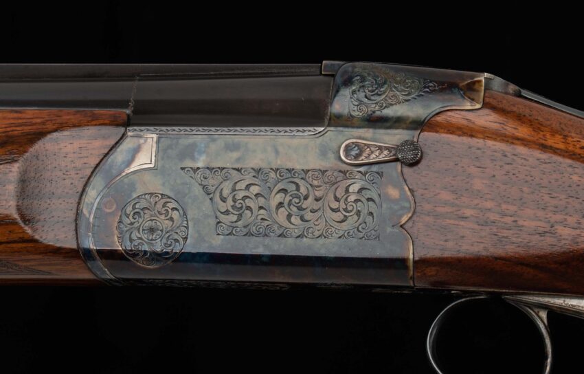 Boucher 12 Ga - FRENCH SUPERPOSED 6 1/4LBS. HAND ENGRAVED