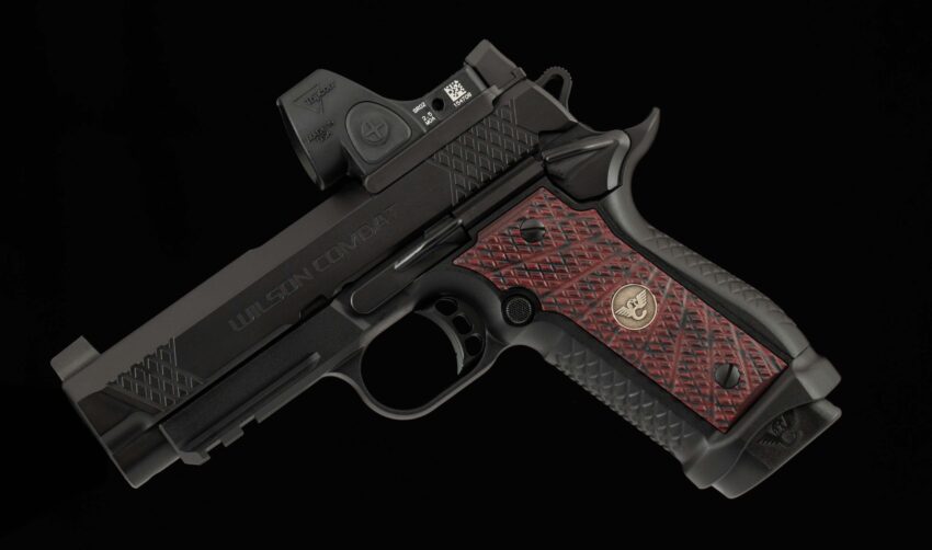 Wilson Combat EDC X9 2.0 9mm- VFI SERIES, BLACK CHERRY, SRO