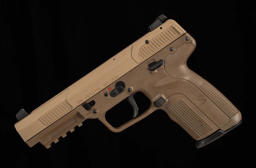 FN Herstal Five-seveN, 5.7x28 - CASED, 4.5”, FDE