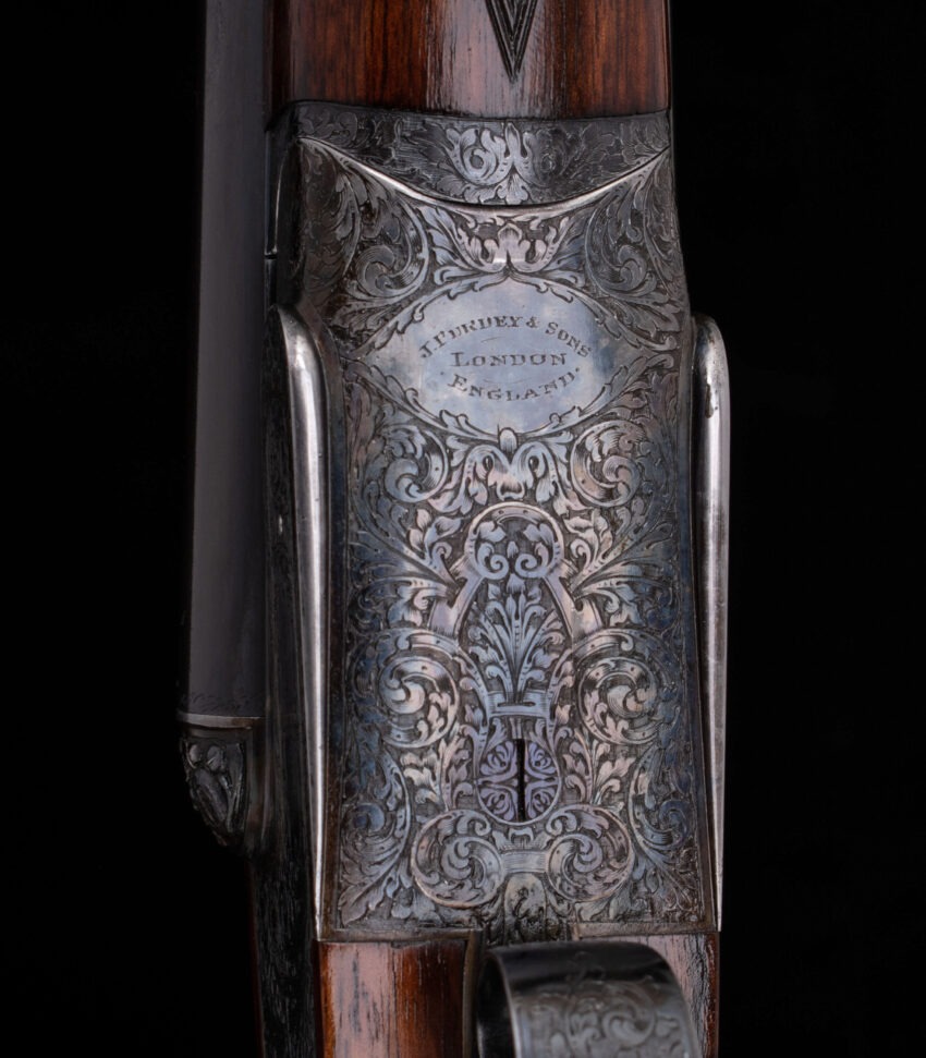 PURDEY EXTRA-FINISH 12 Ga - LETTER, HARRY KELL ENGRAVED