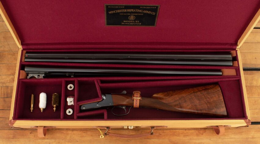 Winchester Model 21 - CODY LETTER, 2 BARRELS, PROVENANCE