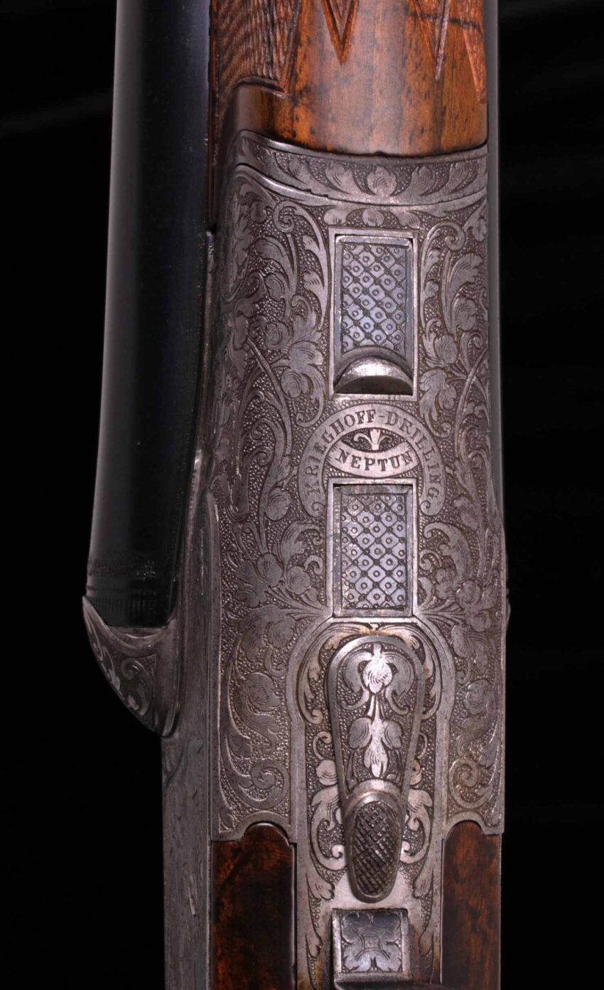 Krieghoff Neptun Drilling - SIDELOCK, DETACHABLE TRIGGER