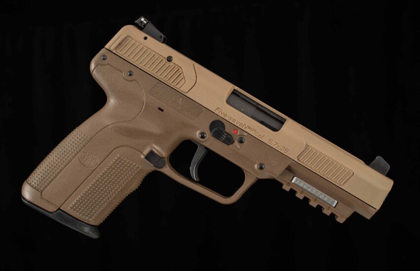 FN Herstal Five-seveN, 5.7x28 - CASED, 4.5”, FDE