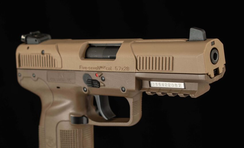 FN Herstal Five-seveN, 5.7x28 - CASED, 4.5”, FDE