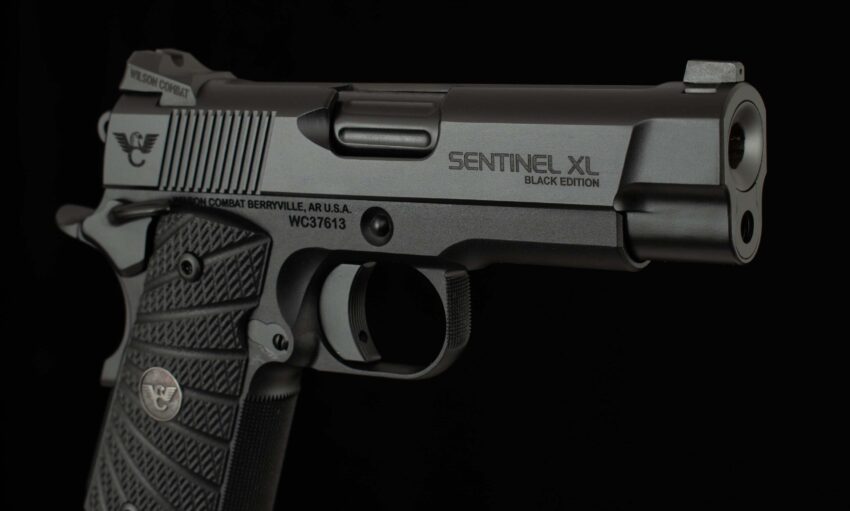 Wilson Combat Sentinel XL .38SPR -VFI SERIES, BLK EDITION