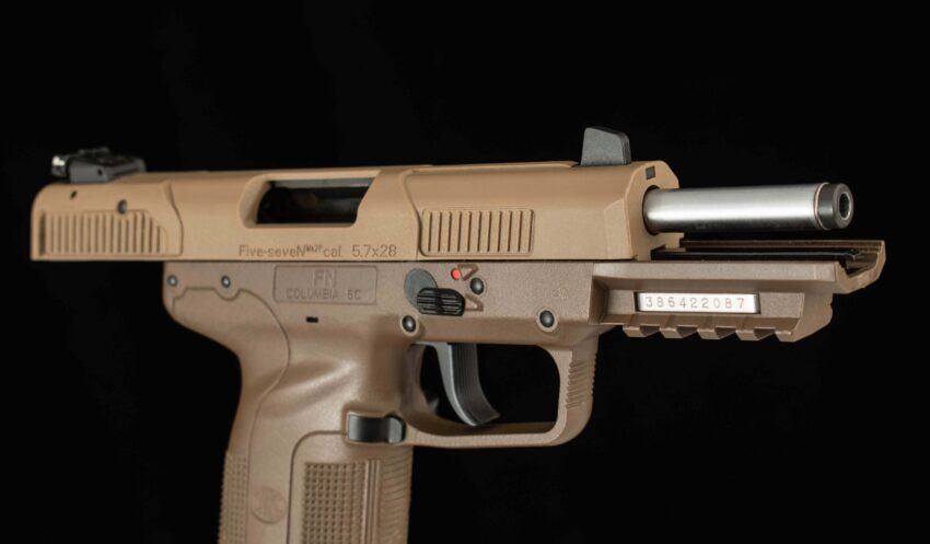 FN Herstal Five-seveN, 5.7x28 - CASED, 4.5”, FDE