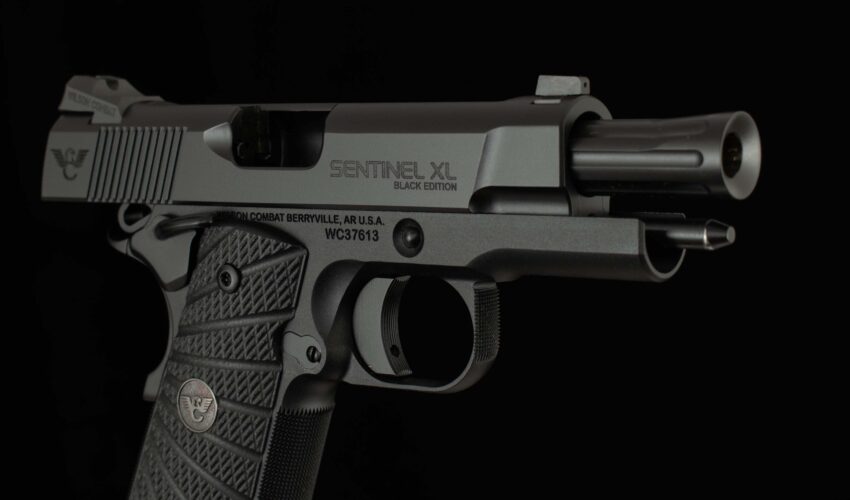 Wilson Combat Sentinel XL .38SPR -VFI SERIES, BLK EDITION