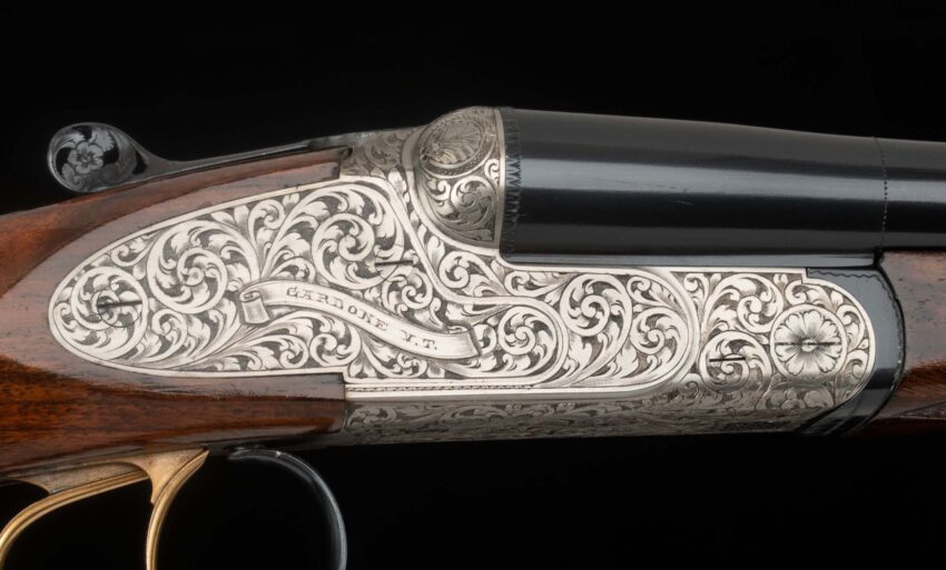 Armi F. Poli 20 Ga - OPAL EXTRA, HAND ENGRAVED, NICE WOOD,