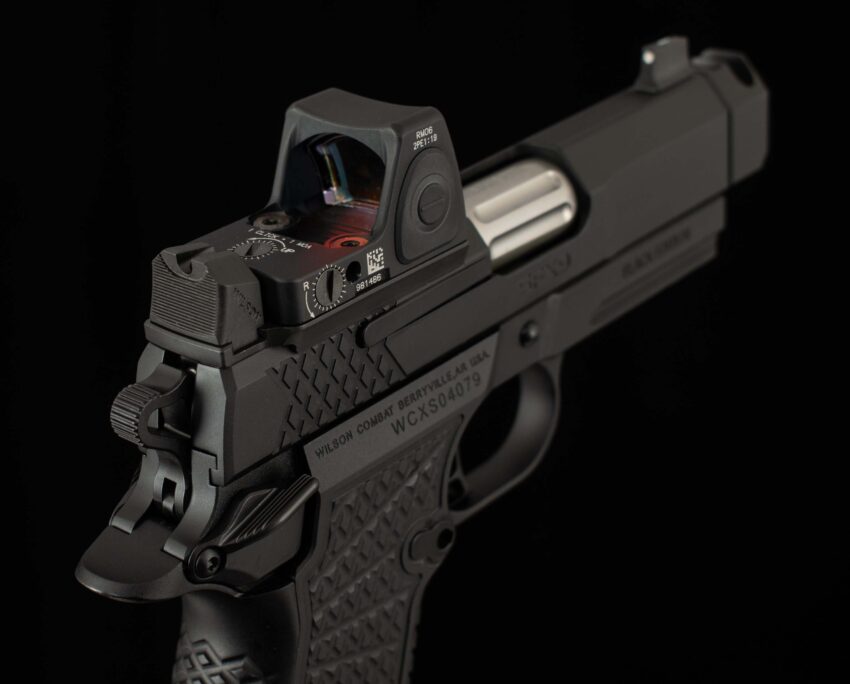 Wilson Combat SFX9, 9mm – BLK EDITION, RMR, COMPENSATED