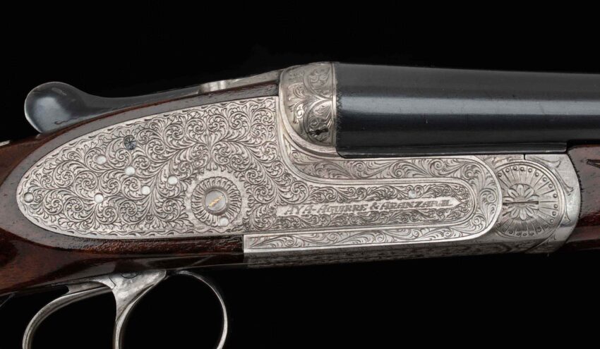 AyA No. 2 20 Ga - 98%, SIDELOCK, ENGLISH GRIP, 27”