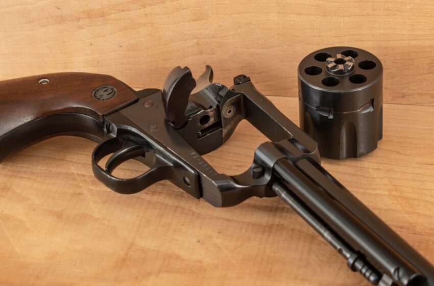 Ruger New Model Blackhawk, .30 Carbine - MIRROR BORE, 98% FACTORY, 1980