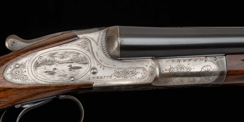 L.C. Smith 3E 16 Ga - 2 BARREL SET, LEATHER CASE, RARE