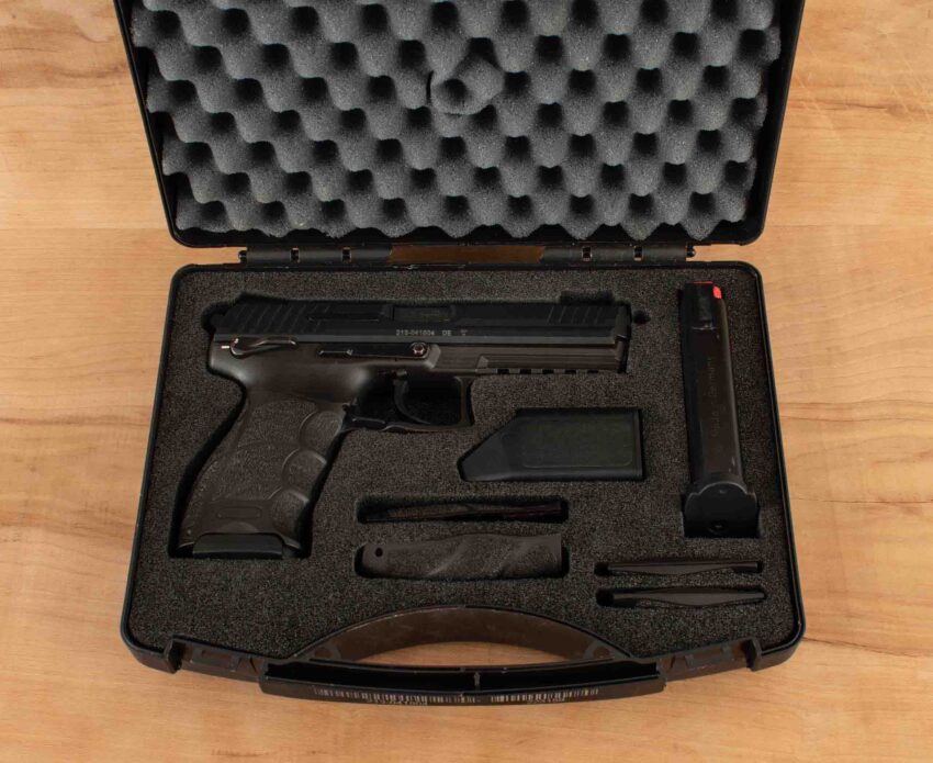Heckler & Koch P30L 9mm – DA/SA, CASE, TWO 17RND MAGS, ACCESSORIES