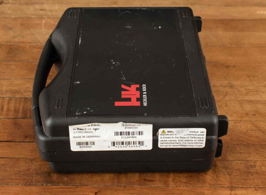 Heckler & Koch P30L 9mm – DA/SA, CASE, TWO 17RND MAGS, ACCESSORIES