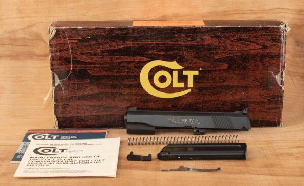 Colt MK IV Series 80 .22 LR Conversion Unit - 1984, COLT MAG, MANUAL, COLT BOX