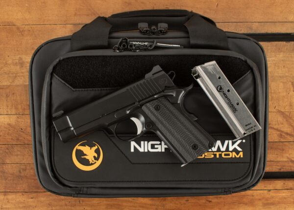 Nighthawk Custom Carry Plus, 9mm – 2024, AS NEW, UNFIRED, RANGE BAG