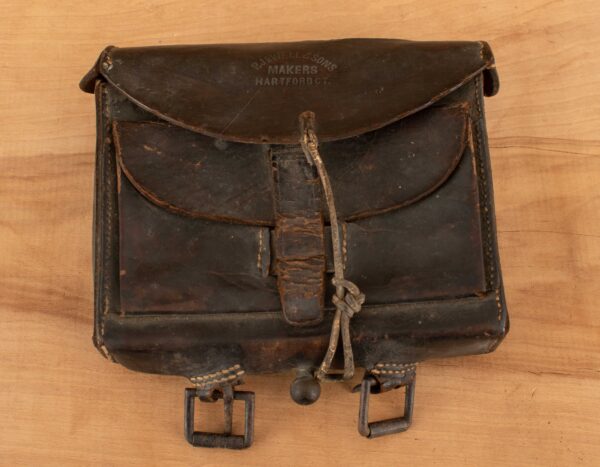 P. Jewell & Sons Civil War Era Ammo Pouch - OLD WEST, CIRCA 1865