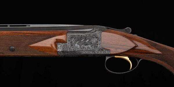 Browning Superposed 20 gauge -1962, LONG TANG ROUND KNOB, UPGRADE ENGRAVING