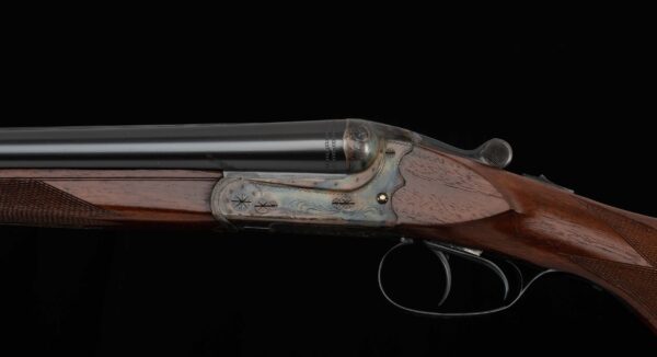 Merkel 47E 12 Gauge - 1986, IM/F, HAND CHECKERED/ ENGRAVED