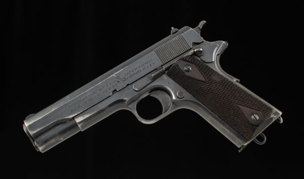 Colt Model Of 1911.U.S. Army .45ACP - 1918, BLACK ARMY, COLT MAG