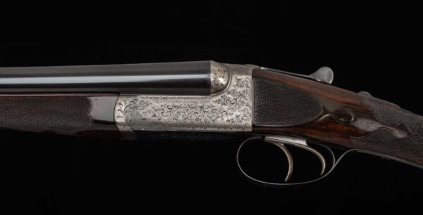 Westley Richards Droplock 16 gauge - 5LBS. 13OZ., LM/XF, CASED