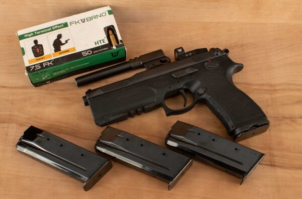 FK Brno PSD 7.5mmFK/10mm - VORTEX VENOM SIGHT, 2 BARRELS, 4 MAGS