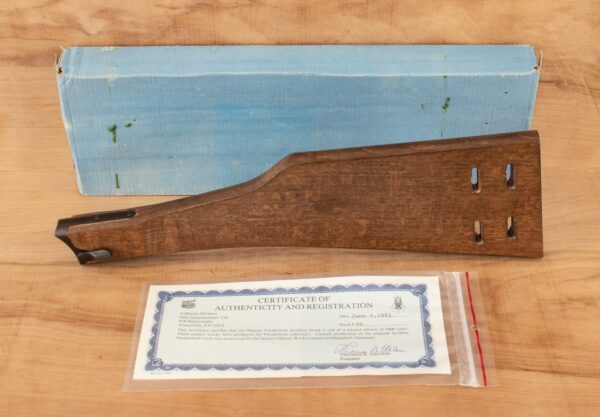 Mauser P.08 Luger Stock - 1981, 1 OF 5000, BOXED, CERTIFICATE