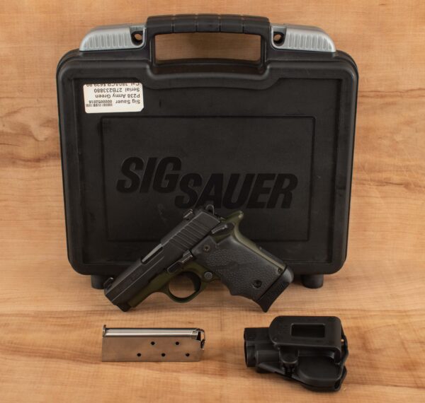 SIG Sauer P238 .380ACP - MIRROR BORE, 99%, 3 MAGS, CASED