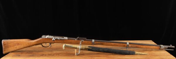 Mauser Infanterie-Gewehr Model 1871 11x60mmR - 1881, AMBERG, MIRROR BORE