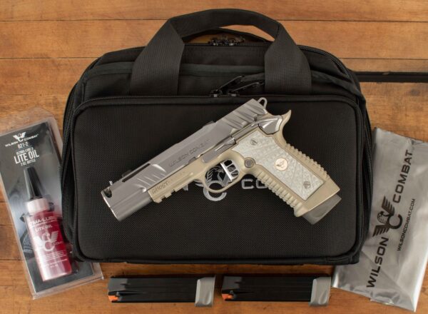 Wilson Combat Division 77 Project 1 9mm - GHOST EDITION, OPTIC READY, 5”, 3 MAGS