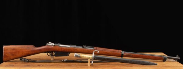Mauser Modelo Argentino 1891 7.65x53mm - 1896, LOEWE, BAYONET, SLING