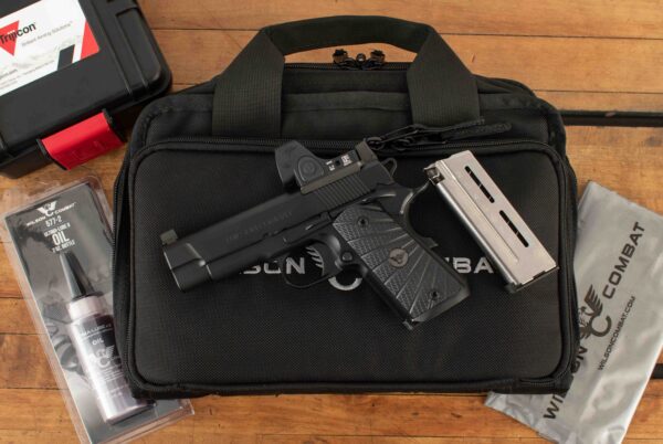 Wilson Combat Sentinel XL, .38SUPER -VFI SERIES, BLK, SRO