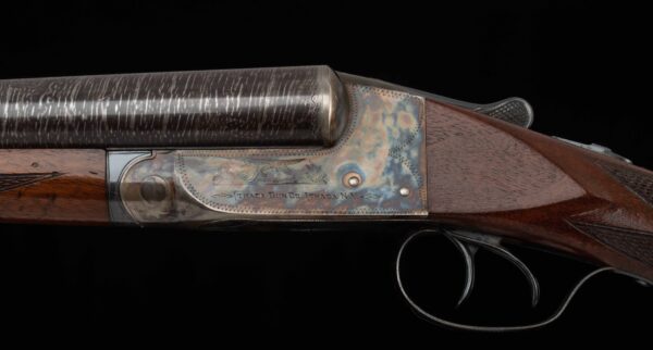 Ithaca Gun Company Flues 12 gauge -1915, VIVID DAMASCUS, FACTORY CASE COLOR