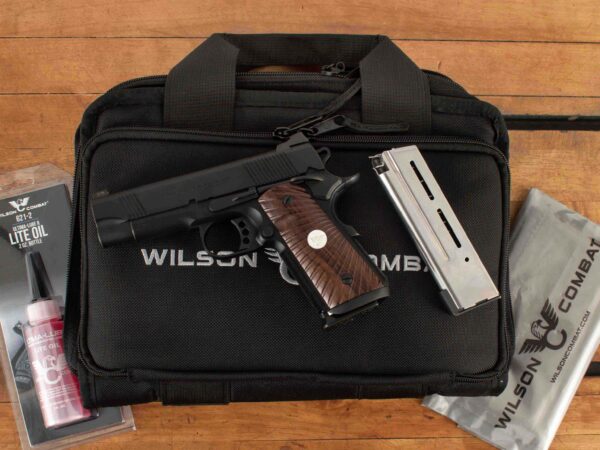 Wilson Combat CQB Elite Compact, 9mm – VFI SERIES, CHERRY, LIGHTWEIGHT FRAME