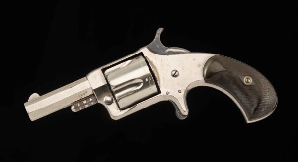 Wesson & Harrington No. 5 H&R Marked Spur Revolver .41RF - 99% NICKEL, RARE