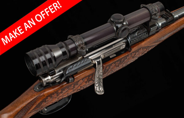 Mannlicher Schoenauer Premiere Grade .280 REM - FACTORY CARVED, 10/10 BORE
