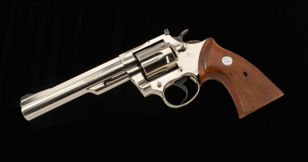 Colt Trooper Mk III .357MAG - 1977, FACTORY ORIGINAL NICKEL, MIRROR BORE