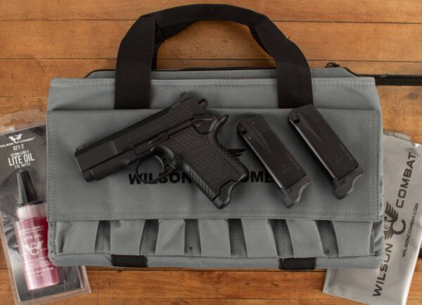 Wilson Combat SFX9, 9mm - BLACK EDITION, 10-ROUND, 3.25”, 3 MAGS, USED