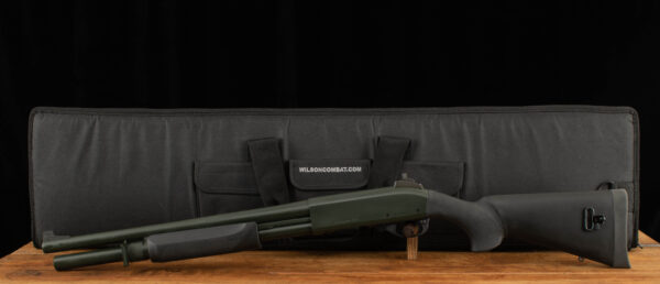 Scattergun Technologies TR-870 12ga -3”, 6+1, OD GREEN, AS NEW, RANGE BAG