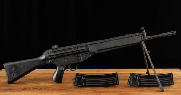 Heckler & Koch HK93 5.56 NATO - 1988, PRE-BAN, BIPOD, 2x 40-ROUND MAGS