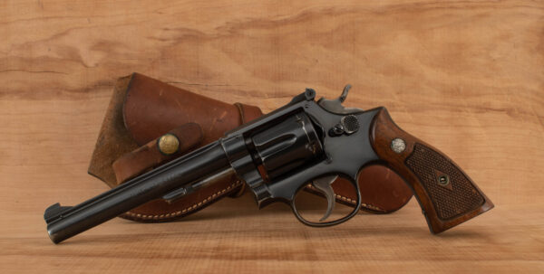 Smith & Wesson K22 .22LR - 1948, 5 SCREW, 98%+, MIRROR BORE, HOLSTER