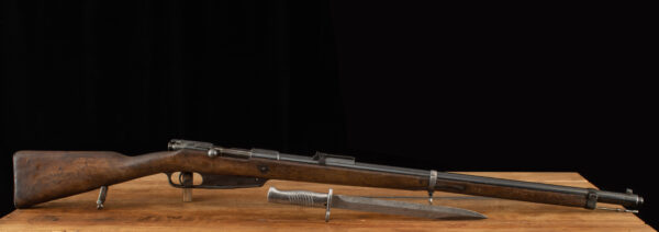 Spandau Gewehr 1888 8x57mm - 1890, “ERSATZ” BAYONET, 7/10 BORE