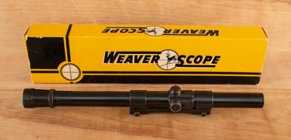 Weaver Model B4 - .22 TIP-OFF ¾” MOUNT, UNUSED, BOXED, 9oz.